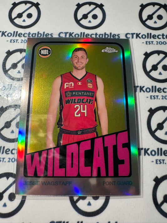 2022-23 Topps NBL Chrome Jesse Wagstaff "1972 Topps " #72-14 Wildcats