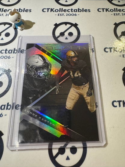 2023 NFL Panini Chronicles Draft Picks BLACK Andre Carter II Rookie RC #19 Vikings