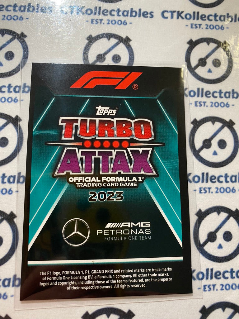 2023 Topps Turbo Attax F1 -Foil Lewis Hamilton Superstar #277 Mercedes