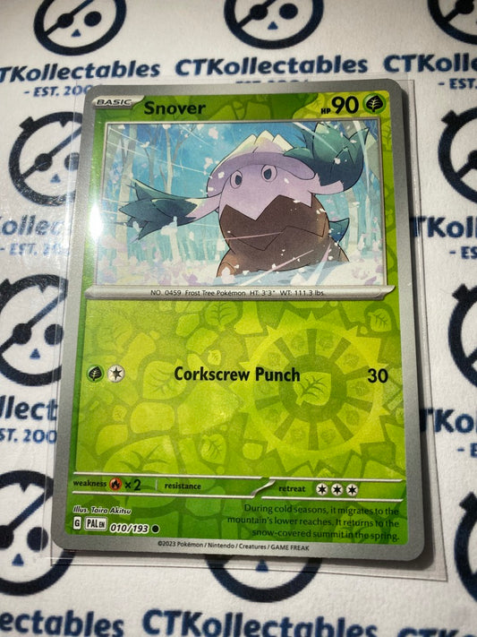 Snover Reverse Holo #010/193 2023 Paldea Evolved Pokemon Card