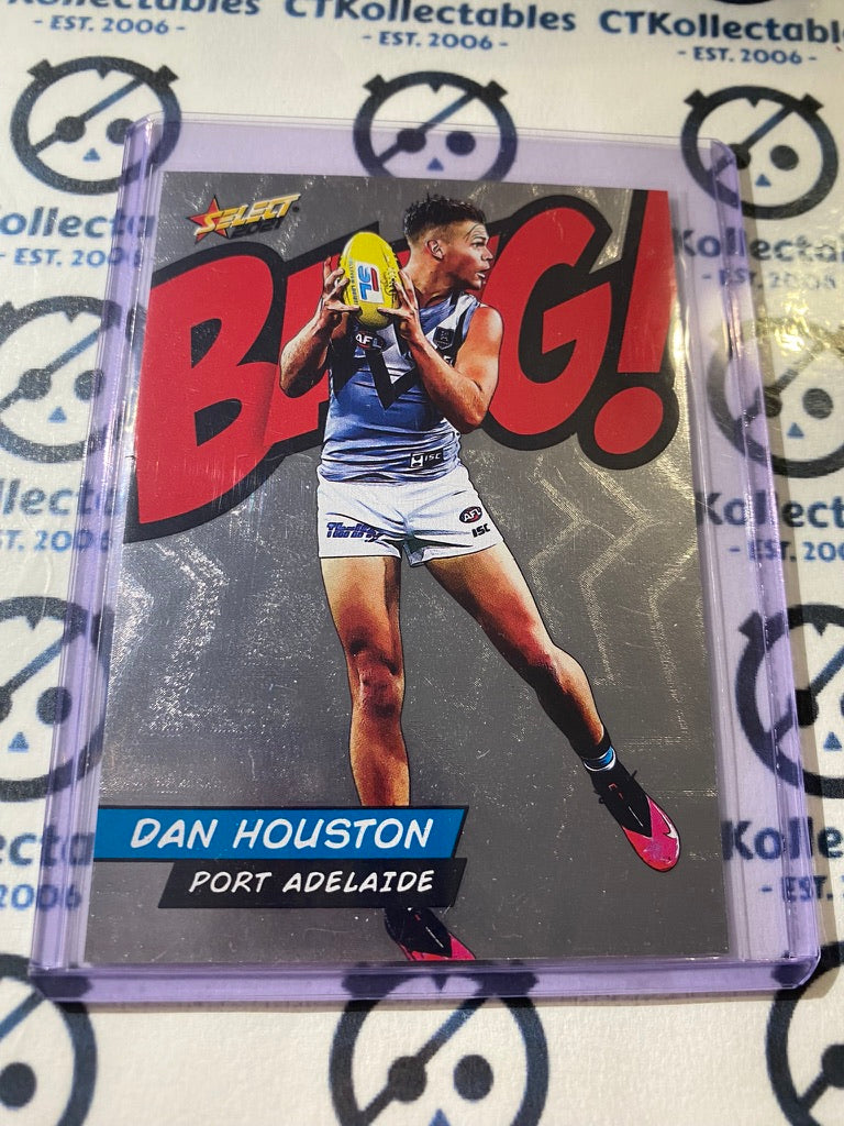 2021 AFL Footy Stars Dan Houston Bang! #125/210 Blues BC101