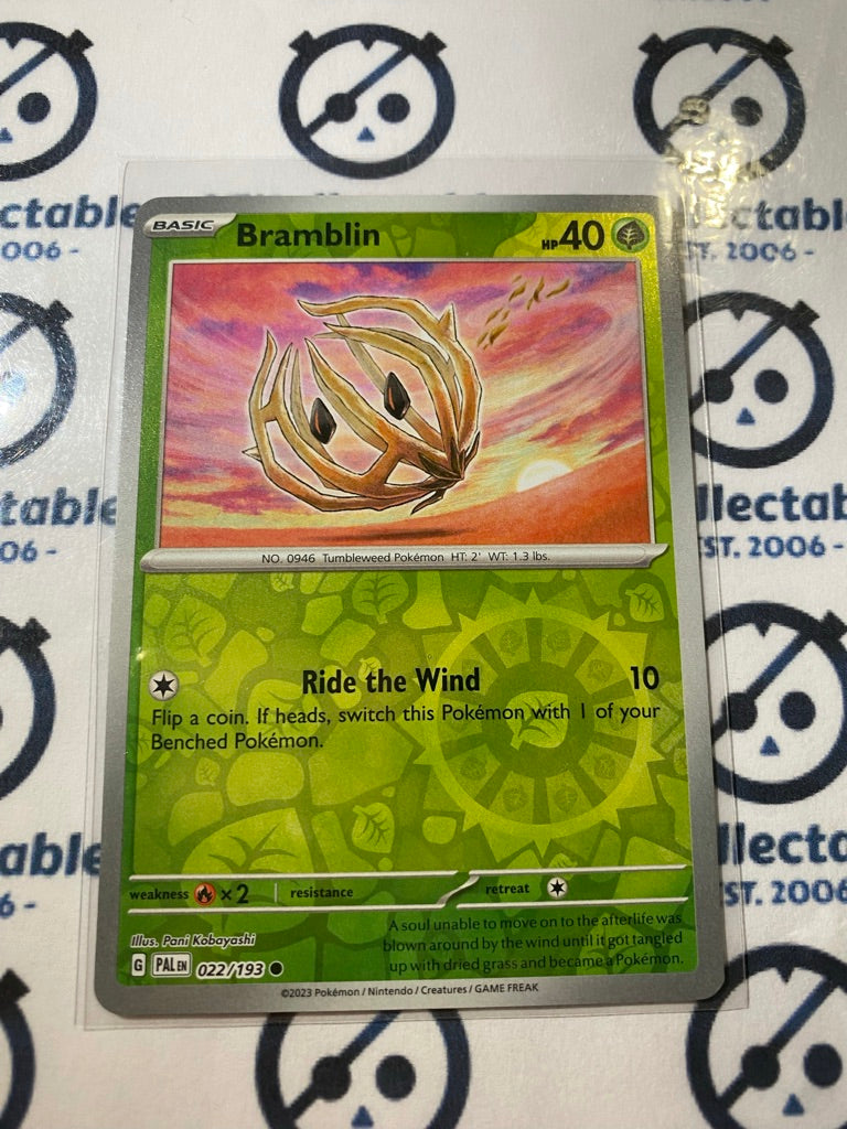 Bramblin Reverse Holo #022/193 2023 Paldea Evolved Pokemon Card