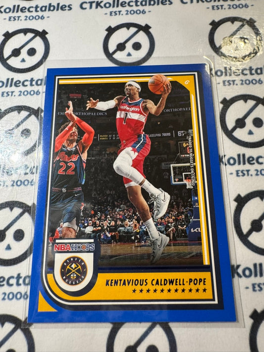 2022/23 Panini NBA Hoops Kentavious Caldwell-Pope Blue #114 Nuggets