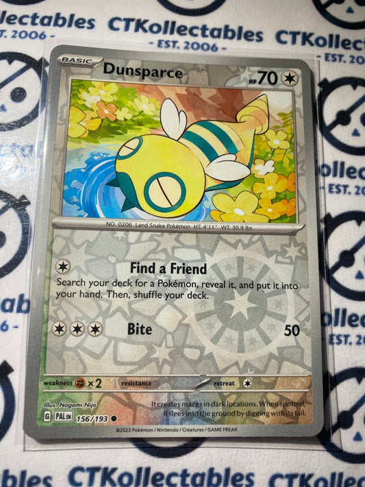 Dunsparce Reverse Holo #156/193 2023 Paldea Evolved Pokemon Card