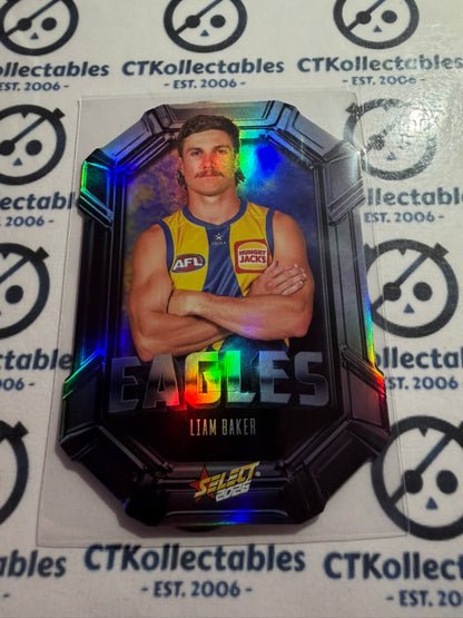 2026 Select AFL Footy Stars Octane Die-Cut Liam Baker OC146 Eagles