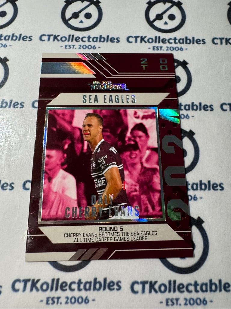 2025 NRL Traders Season To Remember SR 19 / 51 SEA EAGLES DALY CHERRY-EVANS