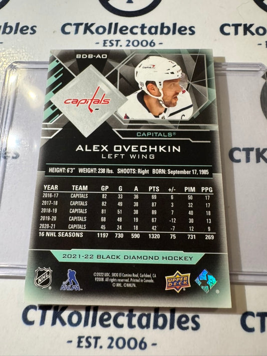 2021-22 NHL Black Diamond Alex Ovechkin #269/349 Capitals #BDB-AO