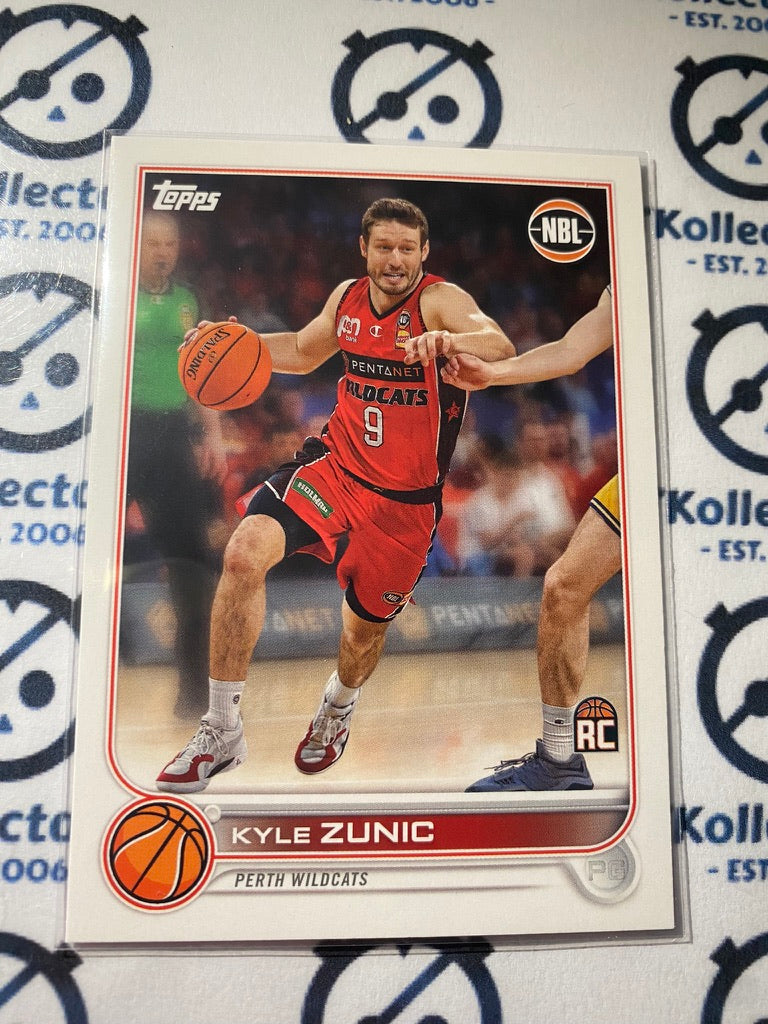 2022-23 Topps NBL Rookie Card - Kyle Zunic #65 RC