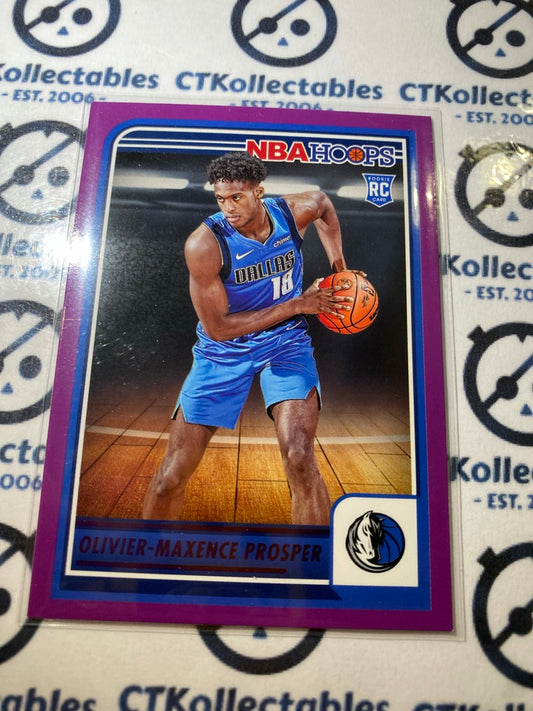 2023-24 Panini NBA HOOPS Oliver-maxence Prosper Purple Parallel #245 Mavericks