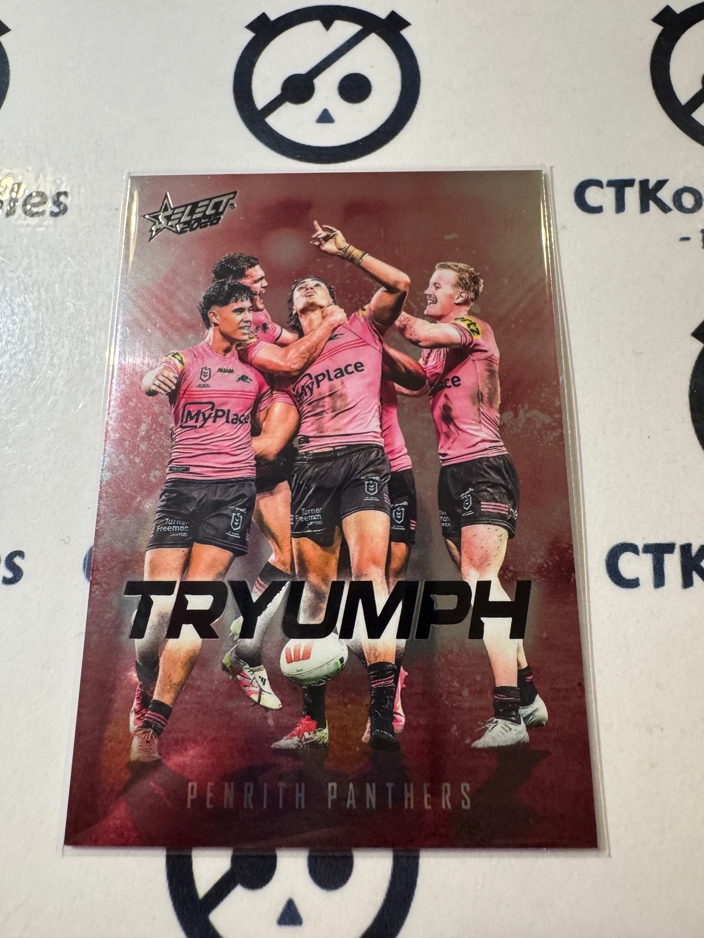2026 Select NRL League Heroes Tryumph RED #TR71 Penrith Panthers