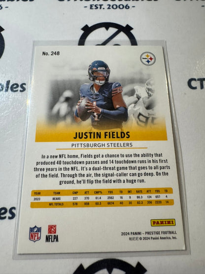 2024 NFL Prestige Dots Xtra Points #248 Justin Fields Steelers