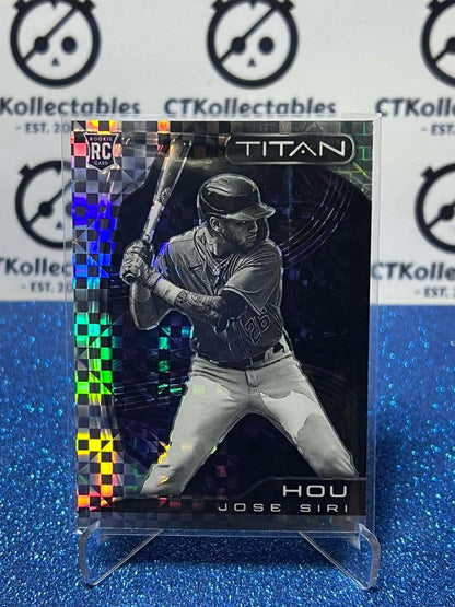 2022 Chronicles MLB Baseball Titan #14 Jose Siri Building Blocks RC Prizm