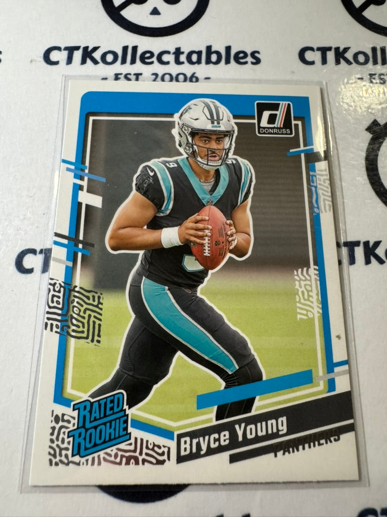 2023 NFL Panini Donruss Rated Rookie #311 Bryce Young Carolina Panthers