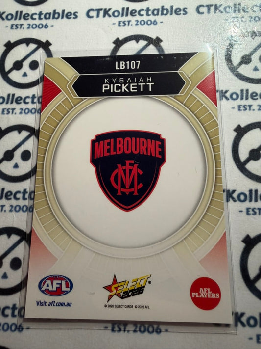 2026 Select AFL Footy Stars Luminous LB107 Kysaiah Pickett Demons
