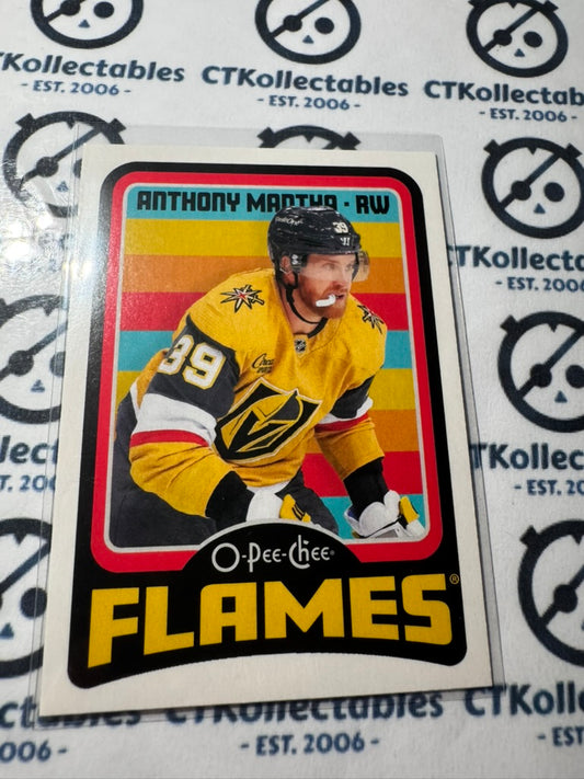 2024-25 O-Pee-Chee Hockey RETRO #210 Anthony Mantha Vegas Golden Knights