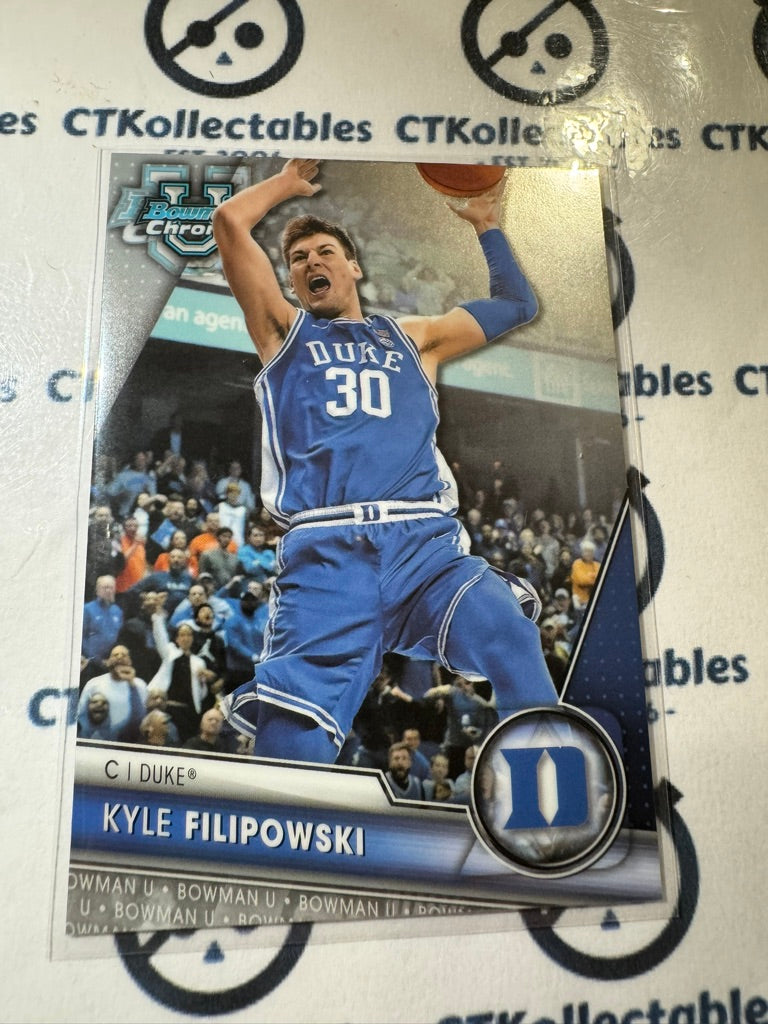 2023/24 Bowman Chrome University Kyle Filipowski #23 1st Bowman