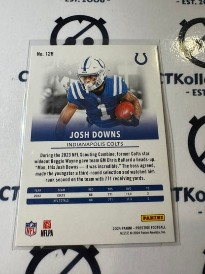 2024 NFL Prestige Dots Xtra Points #128 Josh Downs Indianapolis Colts