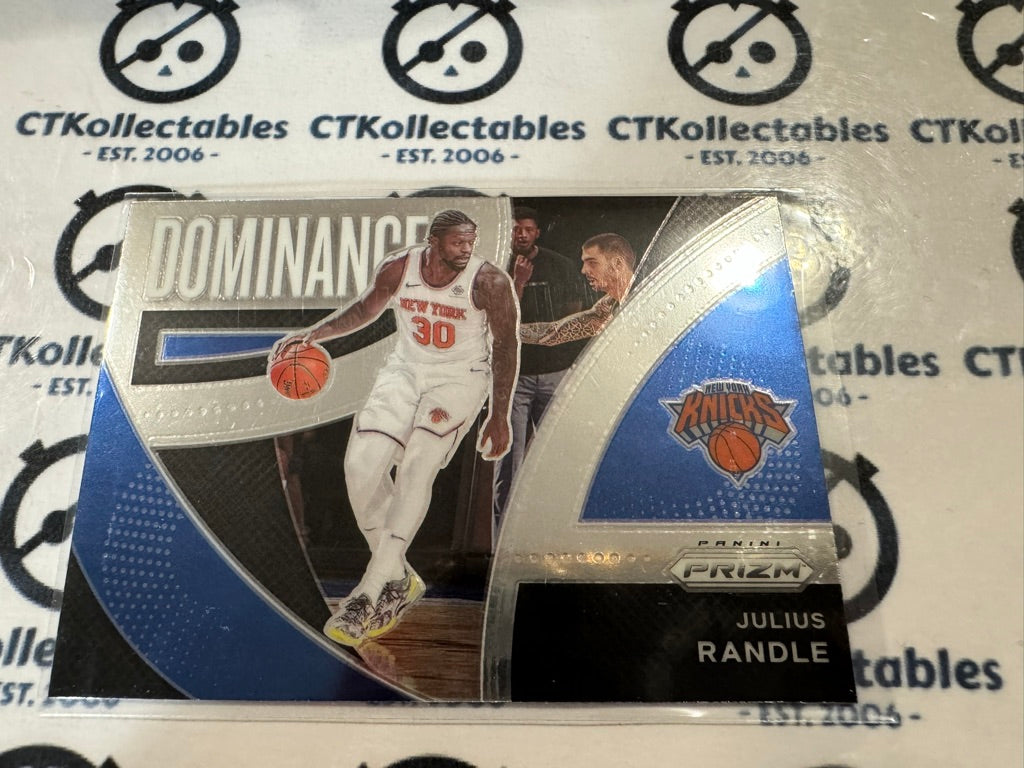 2021-22 NBA Panini Prizm Julius Randle Dominance #21 Knicks