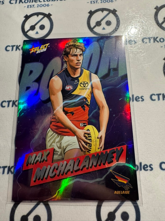 2025 AFL Footy Stars Max Michalanney BOOM! BM5 #203/360 Crows