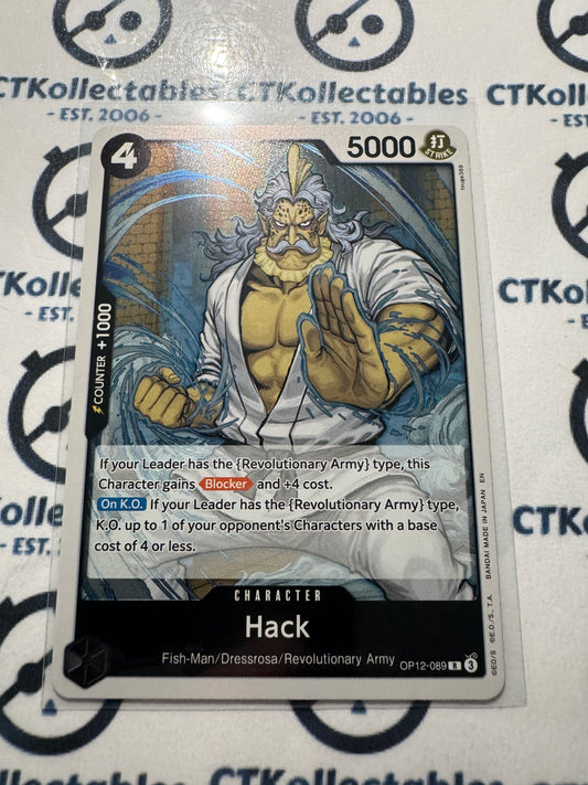 One Piece : Legacy of the Master FOIL OP12-089 – Hack – Rare