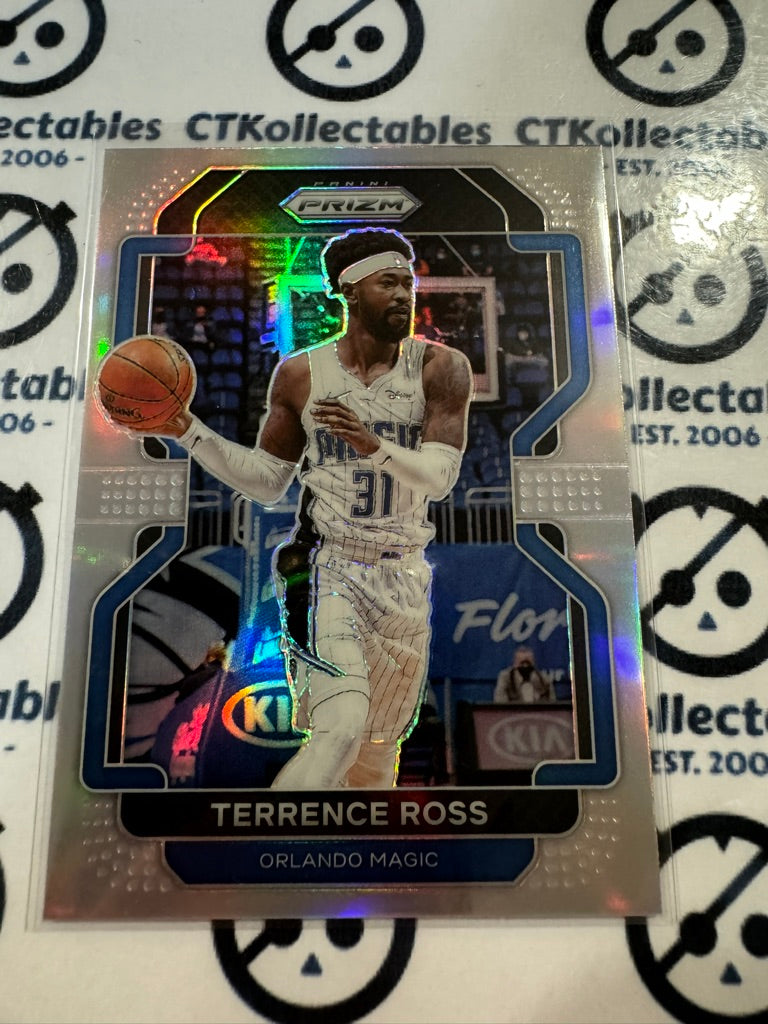 2021-22 NBA Panini Prizm Terrence Ross Silver Prizm #189 Magic