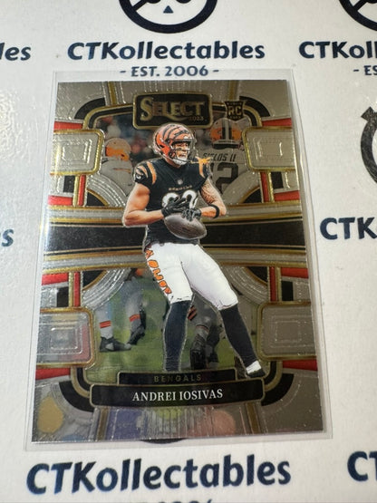 2023 NFL Panini Select Concourse Rookie #21 Andrei Iosivas Bengals