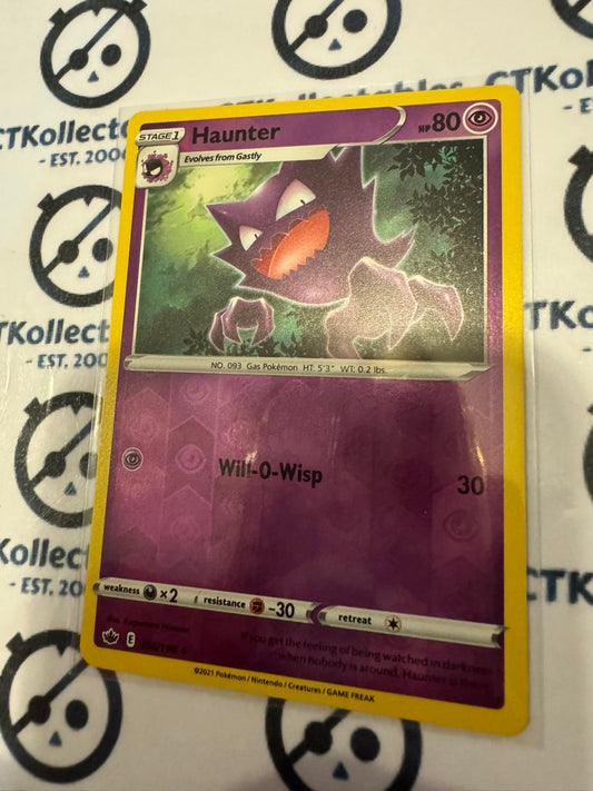 Haunter Reverse Holo #056/198 Pokemon Card Chilling Reign