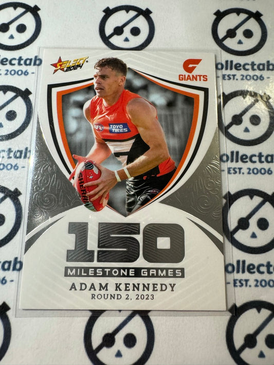 2024 AFL Footy Stars Milestone 150 Games - MG43 Adam Kennedy Giants