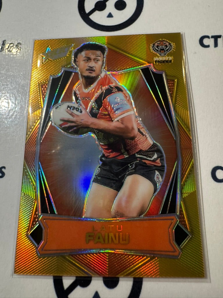 2026 Select NRL League Heroes Luminous Base #L195 Latu Fainu Wests Tigers