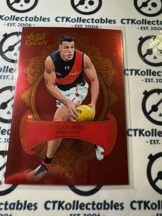 2023 AFL Legacy Dylan Shiel Legacy Plus #388/425 Bombers