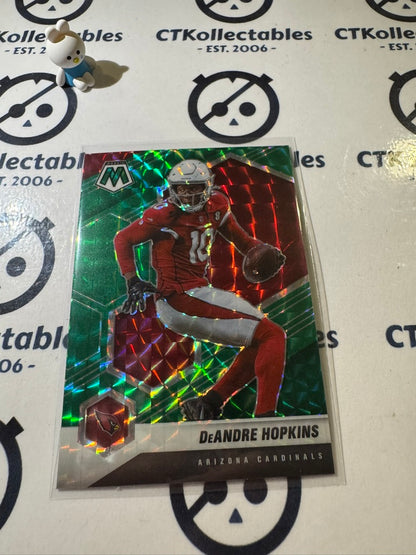 2021 PANINI NFL MOSAIC DEANDRE HOPKINS GREEN MOSAIC PRIZM #11 CARDINALS