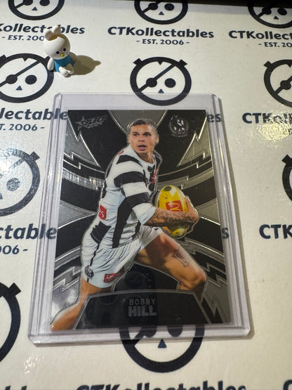 2024 AFL Footy Stars Luminous Lightning Bobby Hill #164/599 Magpies