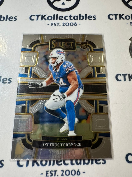 2023 NFL Panini Select Concourse Rookie #12 O’Cyrus Torrence Bills
