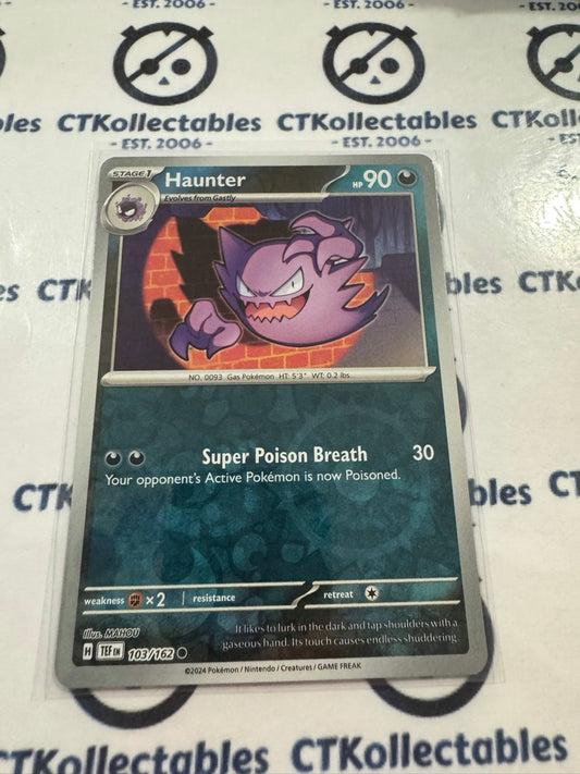 Haunter Reverse Holo Scarlet & Violet Temporal Forces # 103/162 Pokemon