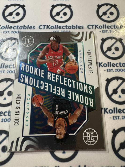 2020-21 NBA Panini Illusions Rookie Reflections Kira Lewis Jr./ Colin Sexton #3