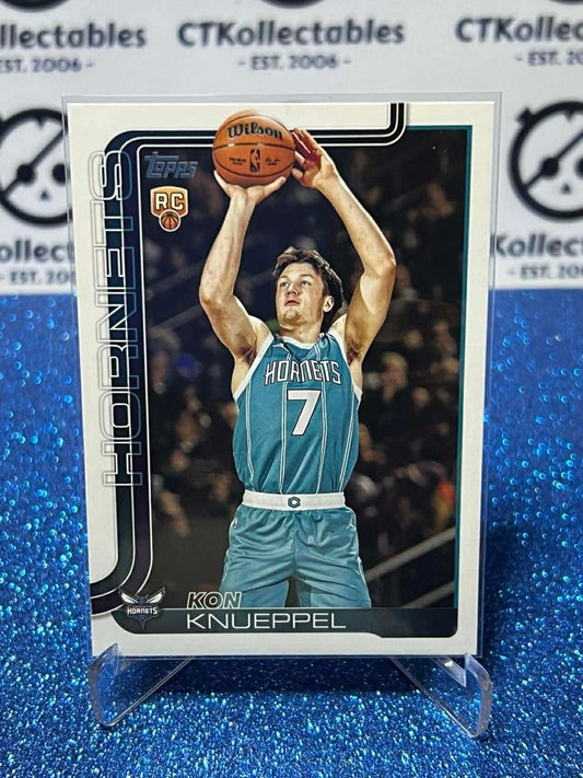 2025-26 Topps Flagship Rookie card #204 Kon Knueppel Charlotte Hornets RC