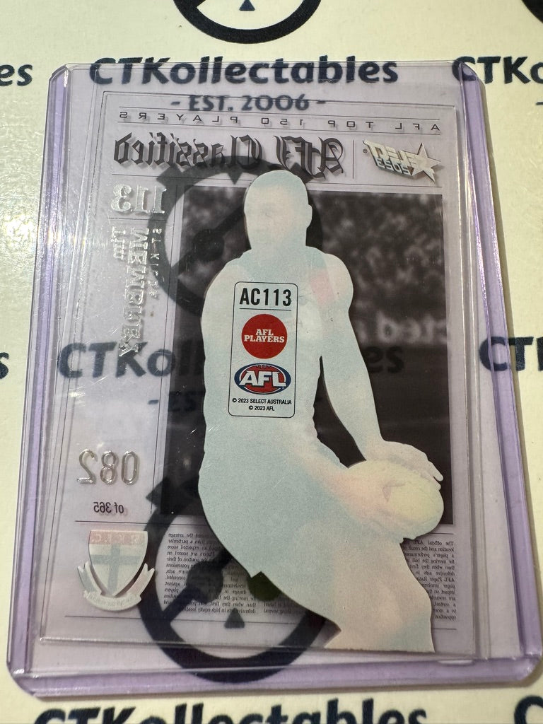 2023 AFL Footy Stars Tim Membrey AC113 Classified #082/365 Saints