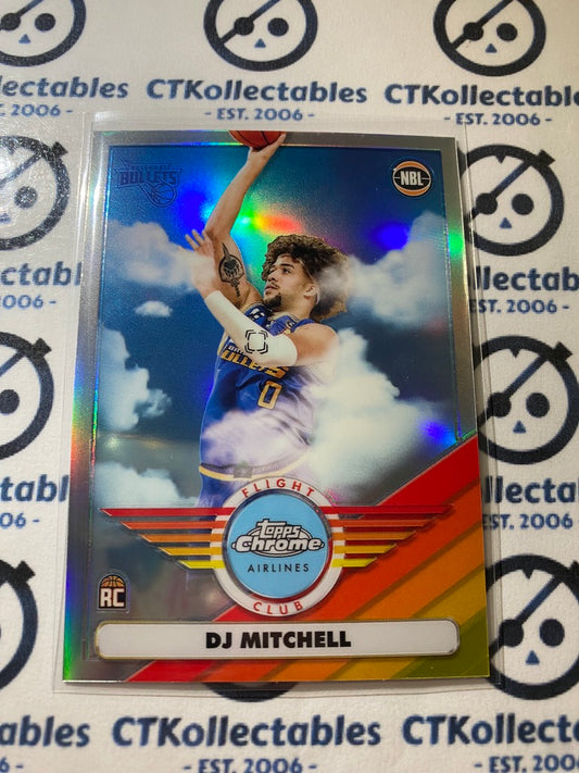 2022-23 Topps NBL Chrome Flight Club DJ Mitchell #FC-2 RC Bullets