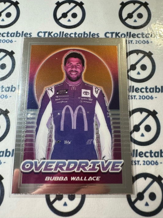 2022 Panini NASCAR Chronicles Overdrive Bubba Wallace #6