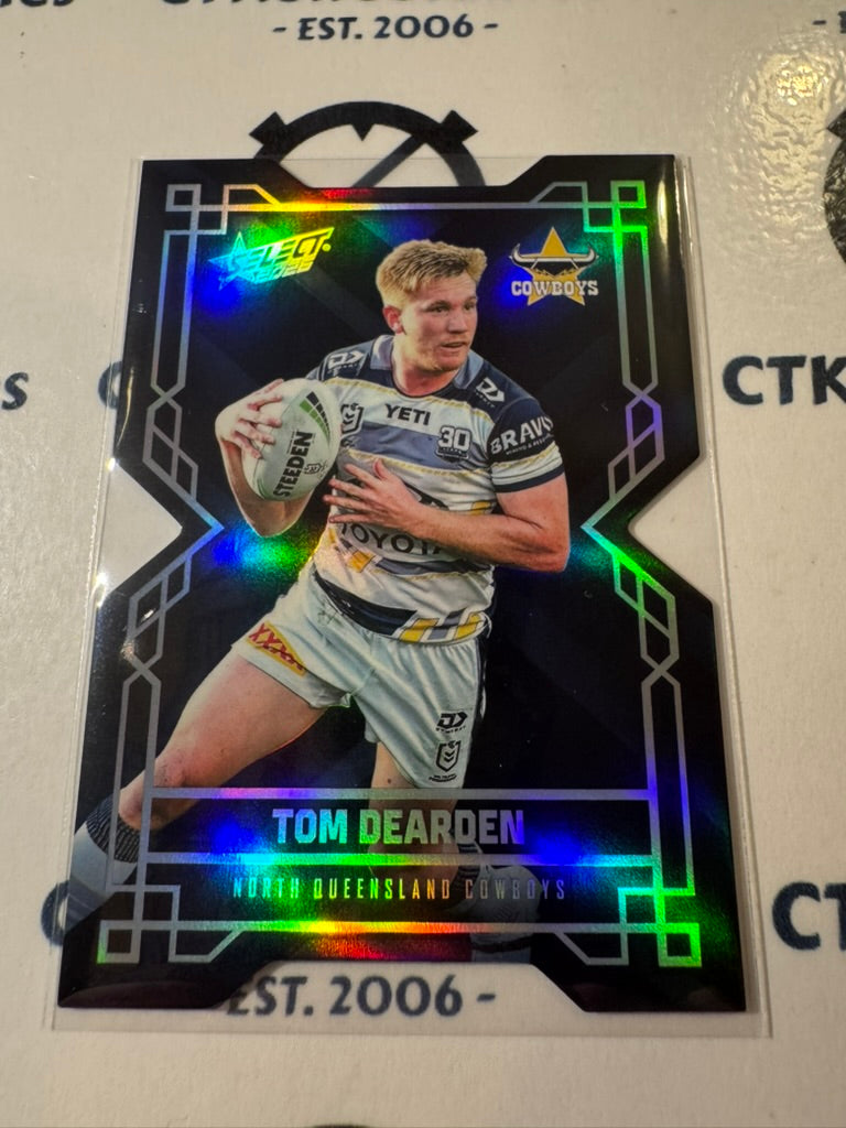 2026 Select NRL League Heroes Colours Diecut #CD121 Tom Dearden Cowboys