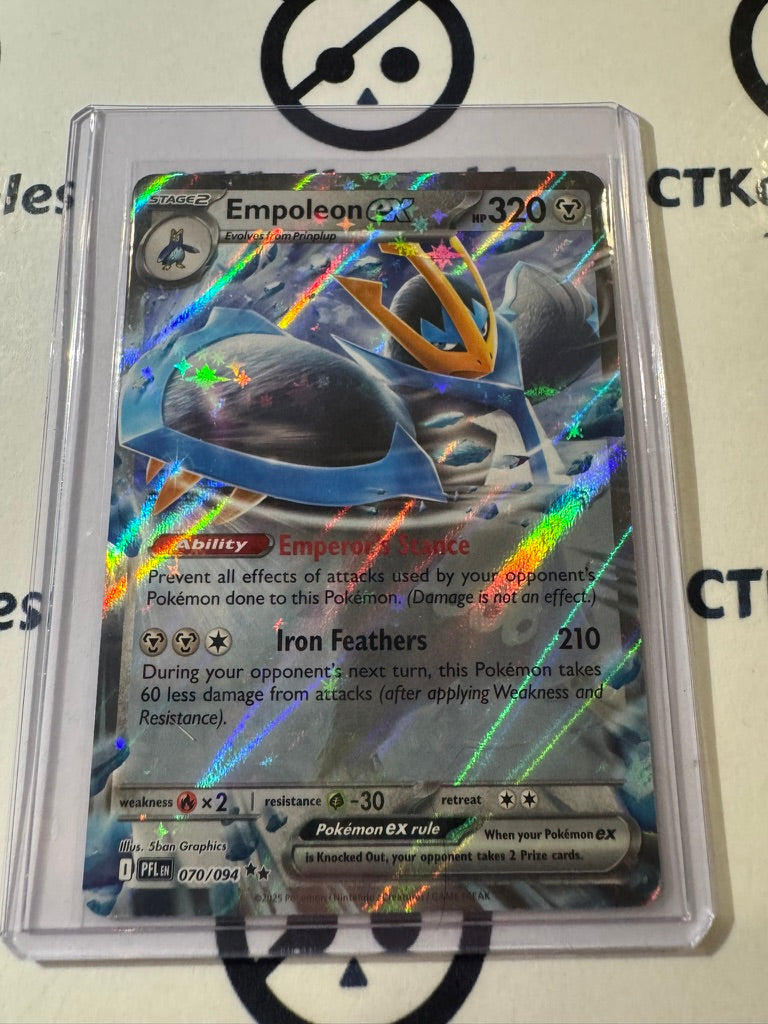 Empoleon EX Double Rare #070/094 Phantasmal Flames Pokemon