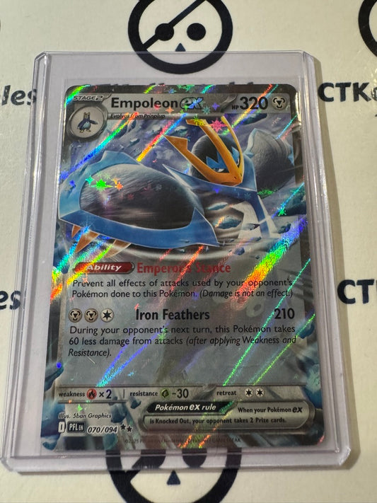 Empoleon EX Double Rare #070/094 Phantasmal Flames Pokemon