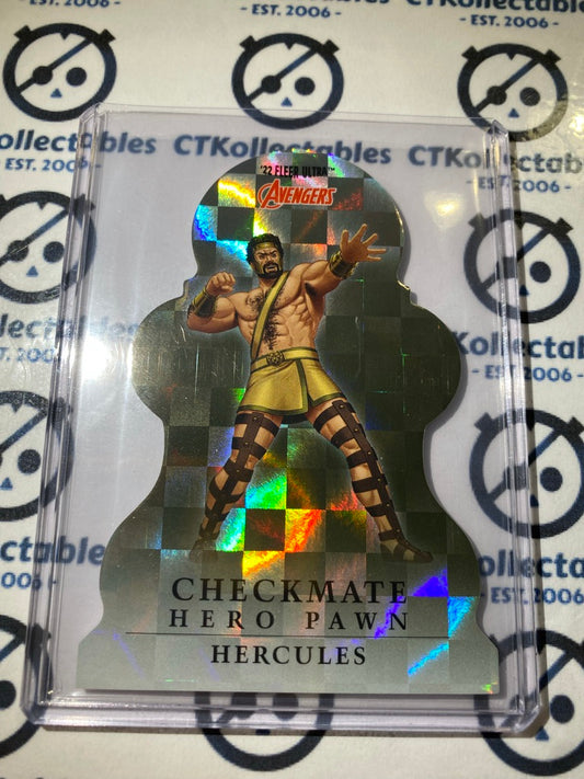 2022 Fleer Ultra Avengers Checkmate Hercules Hero Pawn CP-2 Avengers