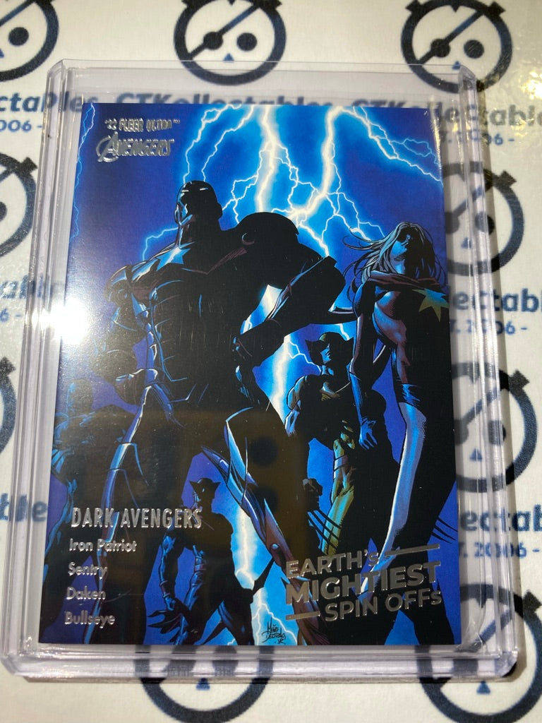 2022 Fleer Ultra Avengers Mightiest Spin off "Dark Avengers" #SO-06