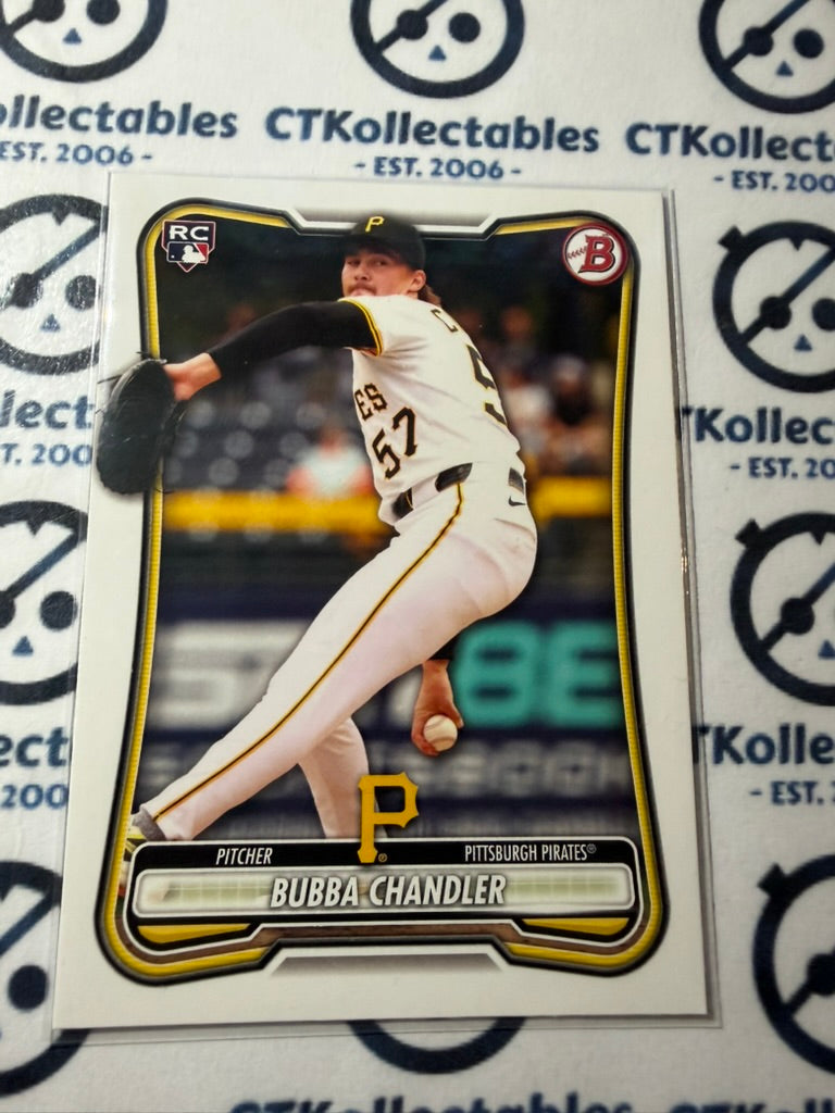 2026 Bowman Rookie card Base #83 Bubba Chandler Pittsburgh Pirates RC
