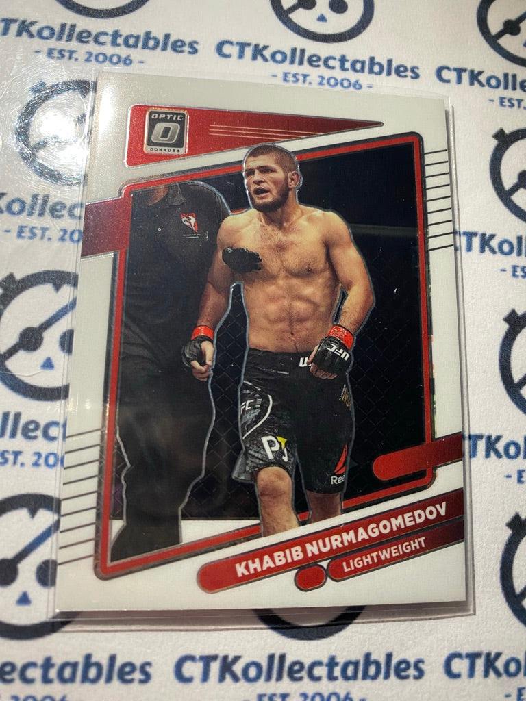 2022 UFC Panini Optic Base #67 Khabib Nurmagomedov - Lightweight