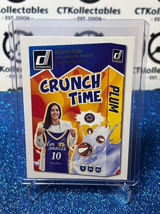 2025 Panini Donruss WNBA Crunch Time #8 Kelsey Plum Los Angeles Sparks