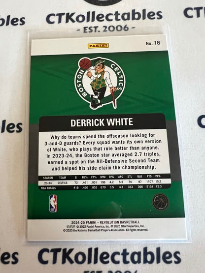 2024-25 NBA Panini Revolution Derrick White # 18 Boston Celtics