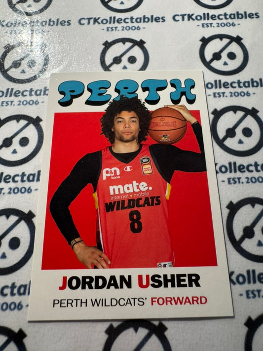 2023-24 Topps NBL Jordan Usher 1971 Topps Throwback #TB-17 Wildcats