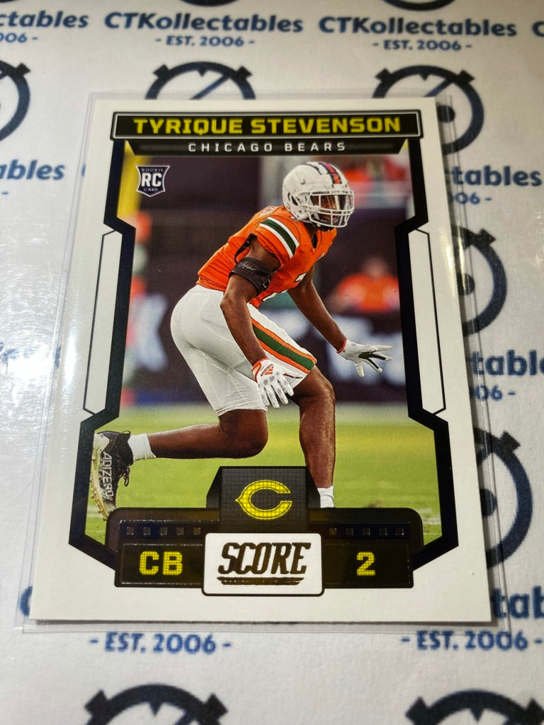 2023 NFL Panini Score #392 Tyrique Stevenson - Chicago Bears